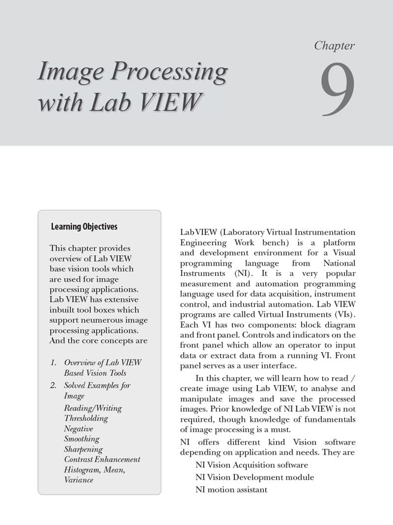 Digital Image Processing with MATLAB & LabView